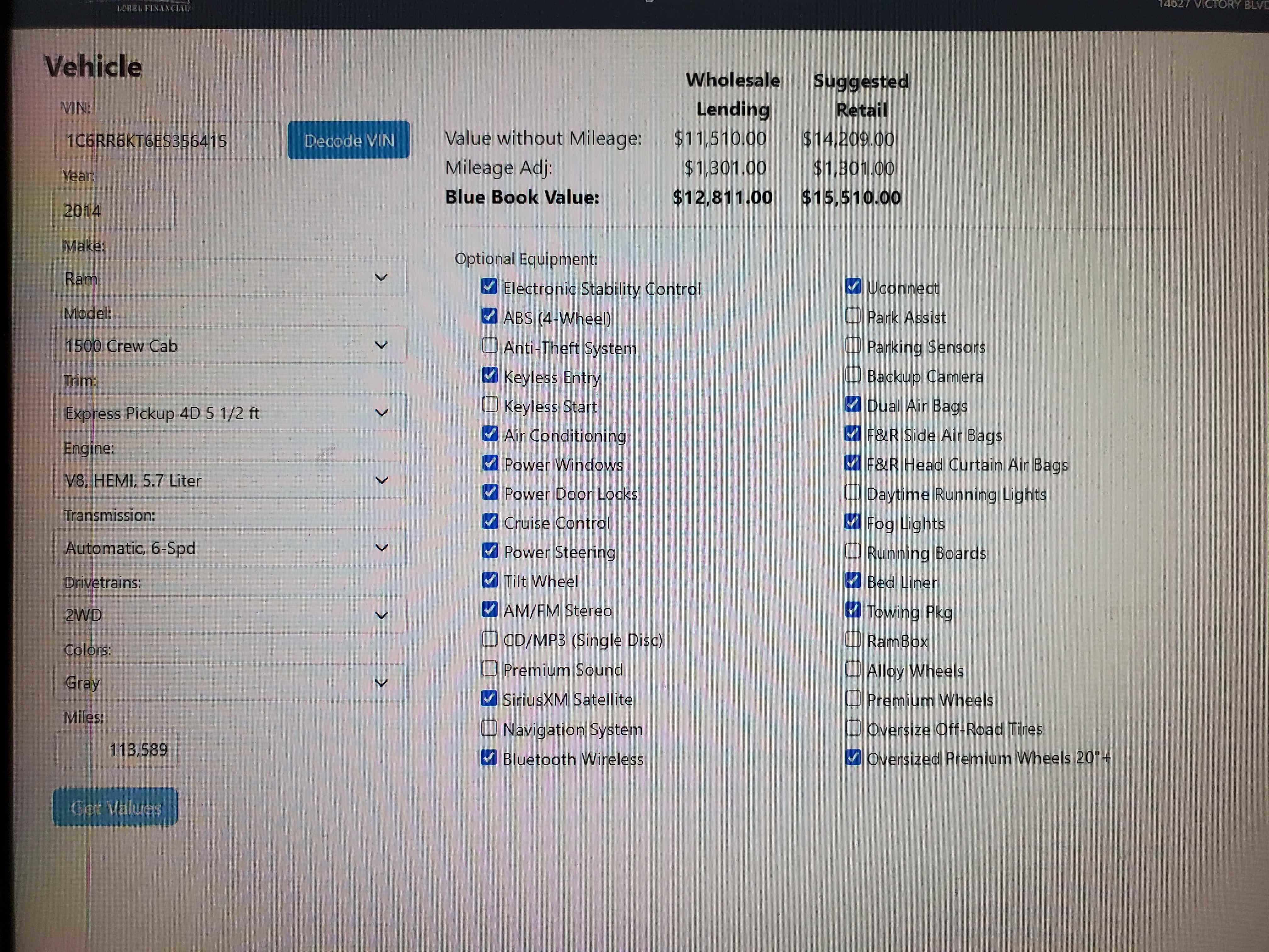 Used 2014 RAM 1500 Express image 28