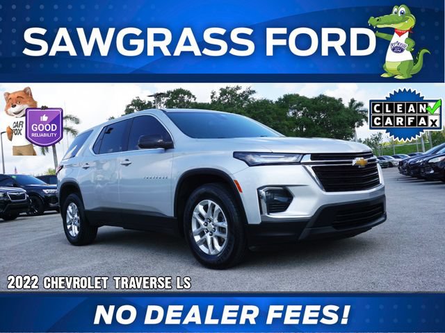 Used 2022 Chevrolet Traverse LS