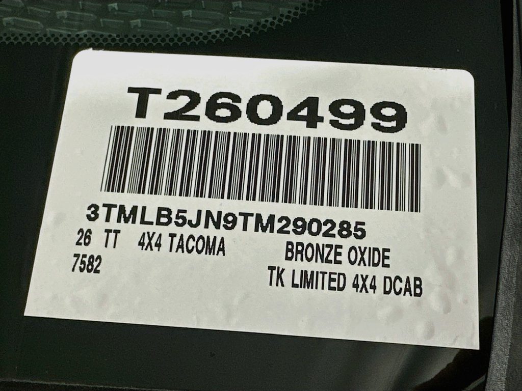 New 2026 Toyota Tacoma Limited AWD/4WD image 17
