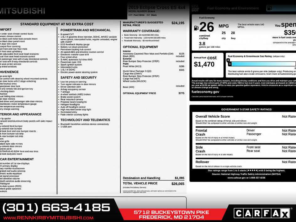 Used 2019 Mitsubishi Eclipse Cross ES image 19