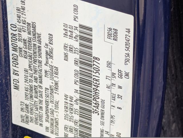 Used 2014 Ford Fusion SE w/ Equipment Group 202A image 12