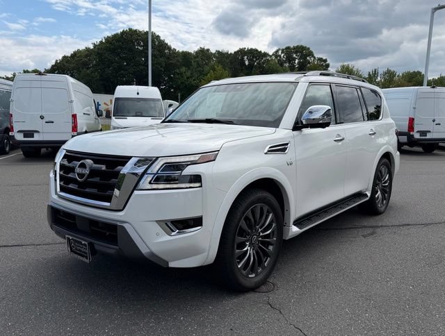 Used 2022 Nissan Armada Platinum w/ Captain's Chairs Package AWD/4WD image 3