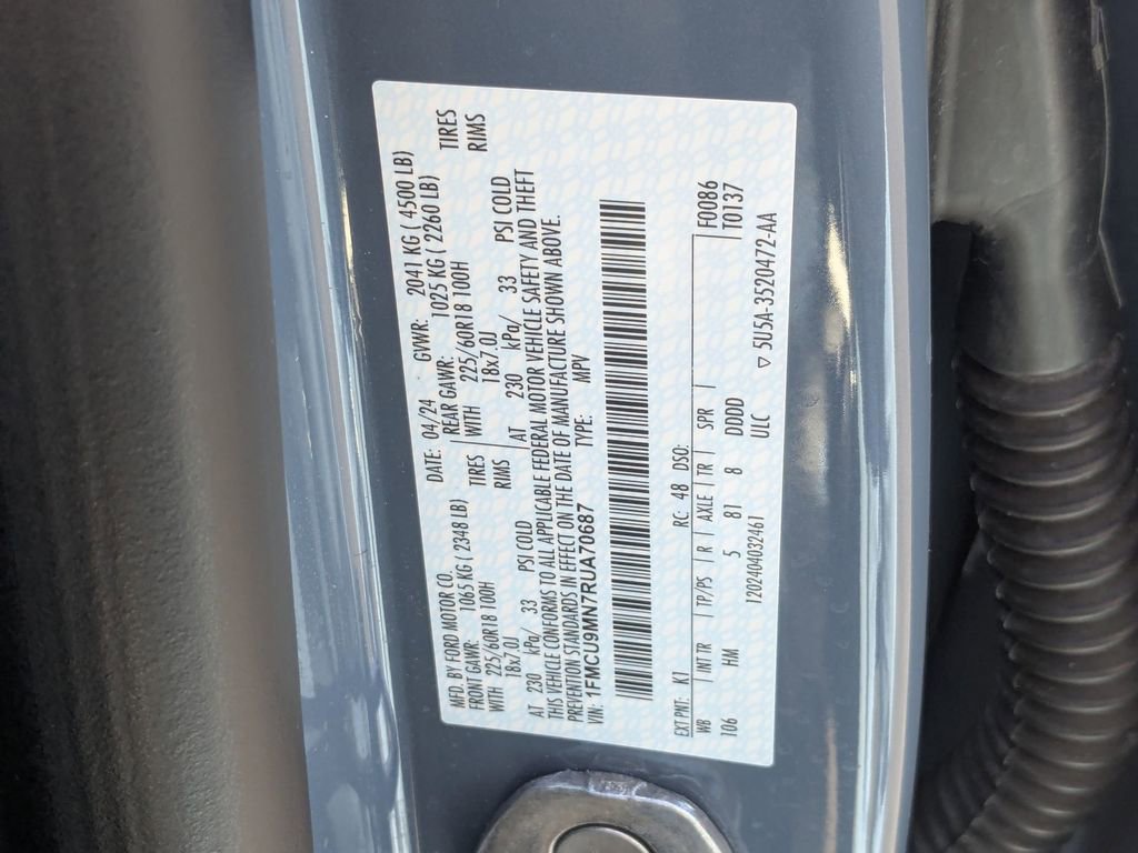 Used 2024 Ford Escape ST-Line w/ Tech Pack #1 image 25