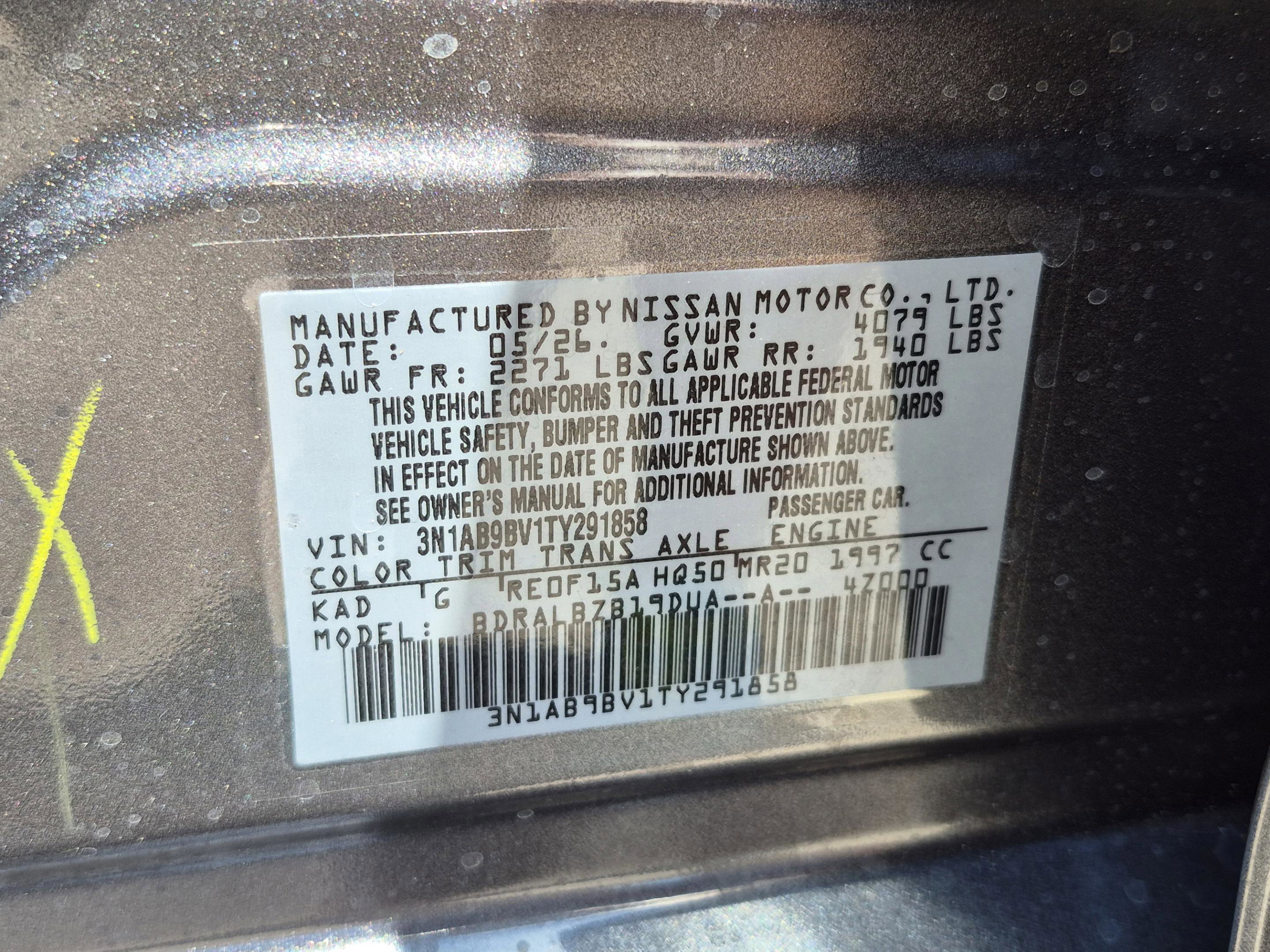New 2026 Nissan Sentra S w/ S Cold Weather Package FWD image 31