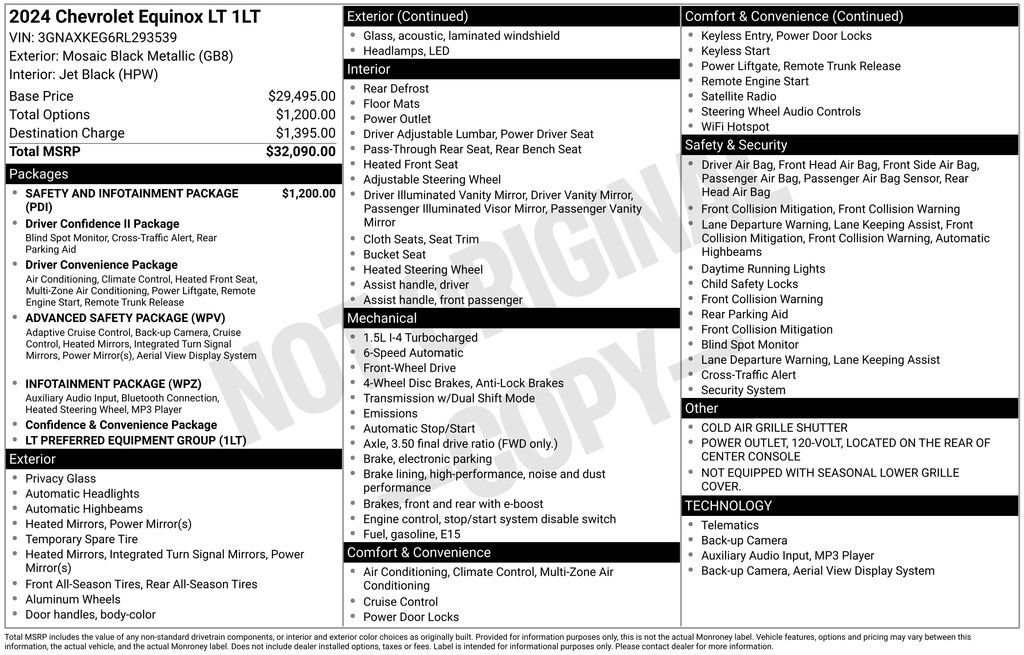 Certified 2024 Chevrolet Equinox LT image 6