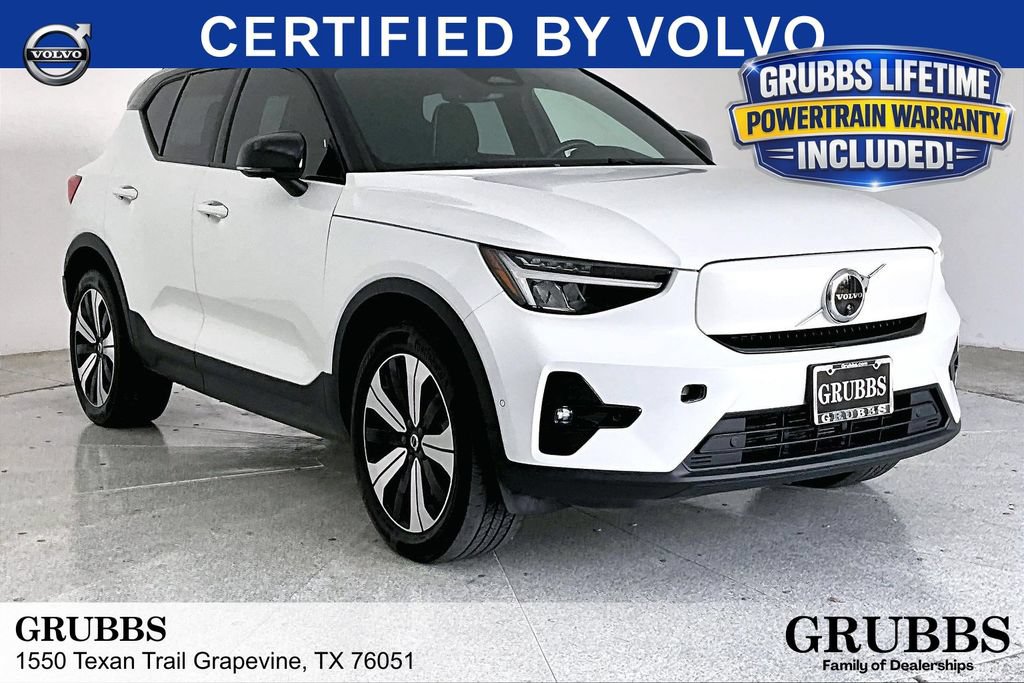 Certified 2023 Volvo XC40 Recharge Plus AWD/4WD image 1