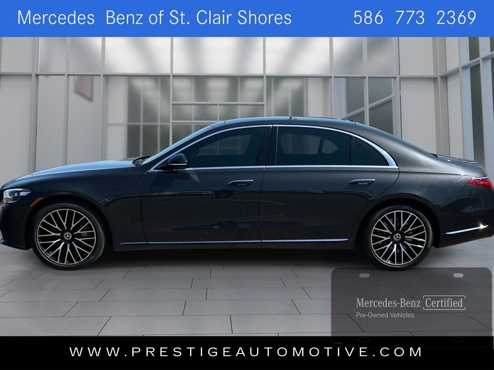 Used 2022 Mercedes-Benz S 580 4MATIC Sedan image 2