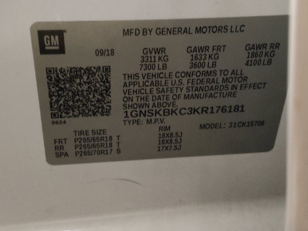 Used 2019 Chevrolet Tahoe LT AWD/4WD image 33