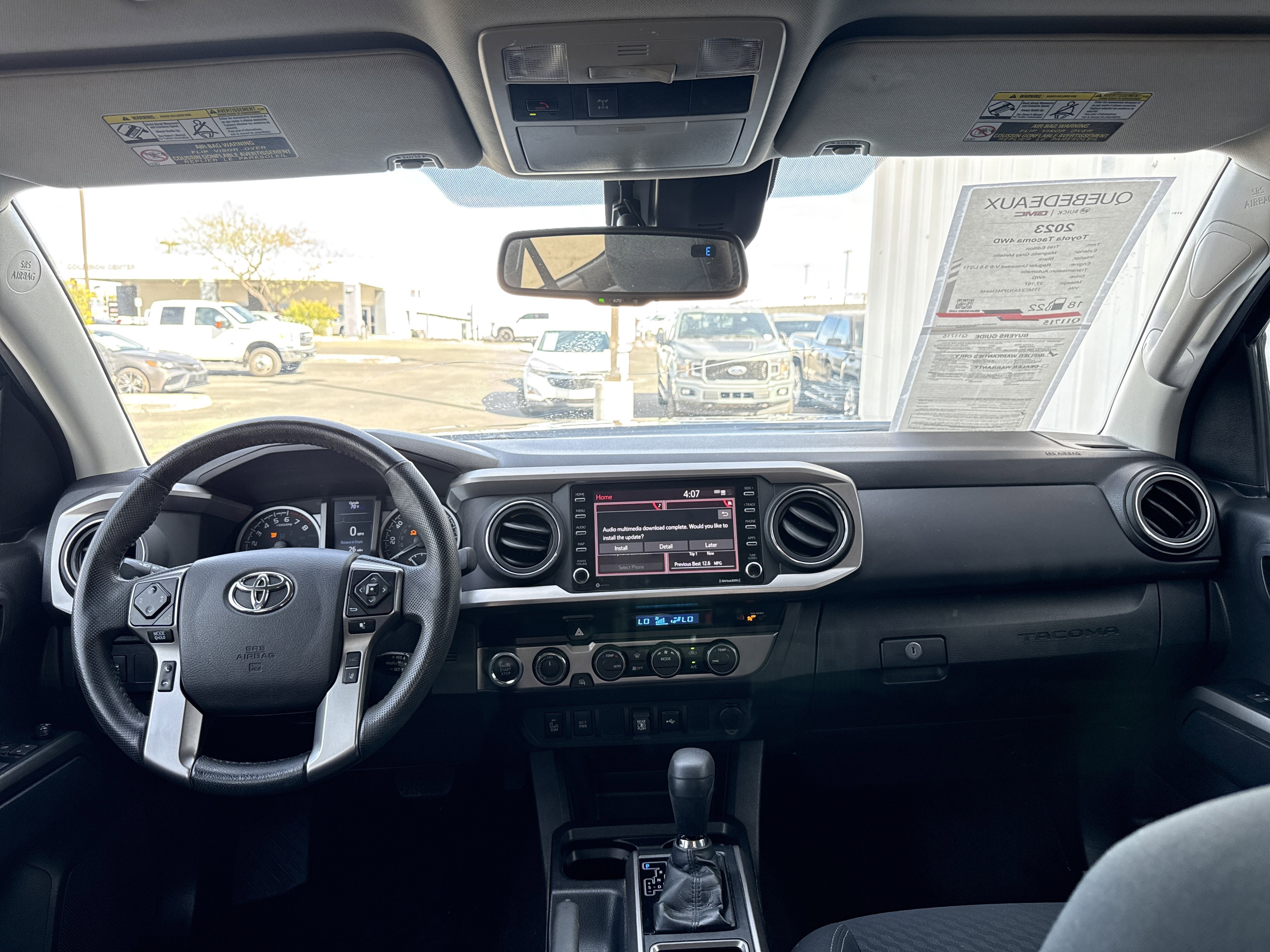 Used 2023 Toyota Tacoma 4x4 Double Cab w/ Trail Edition image 24