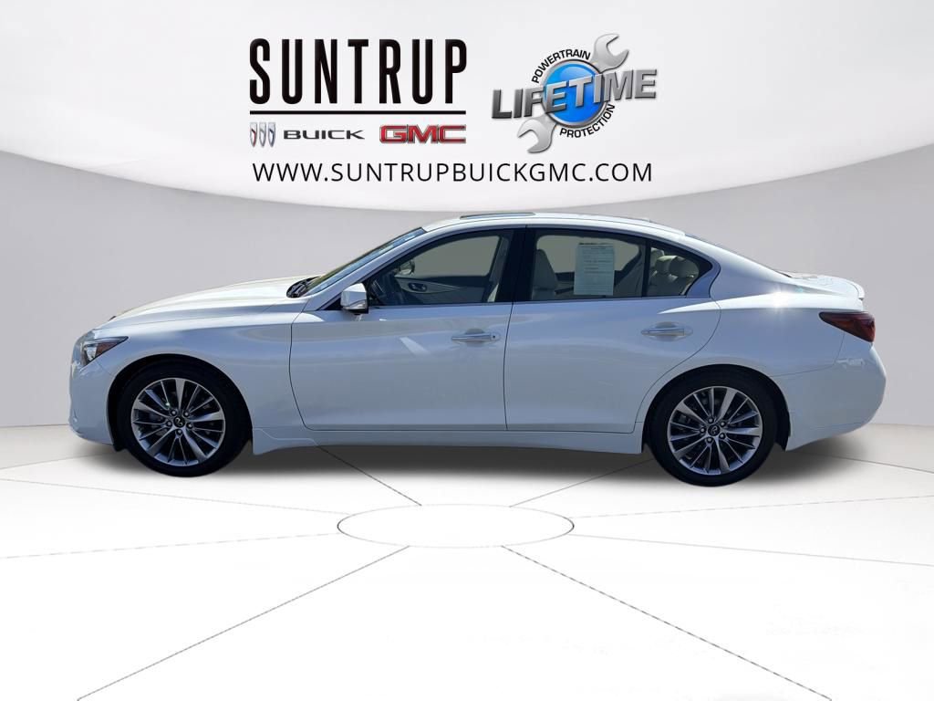 Used 2023 INFINITI Q50 Luxe w/ Cargo Package video 2