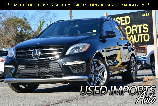Used 2015 Mercedes-Benz ML 63 AMG 4MATIC
