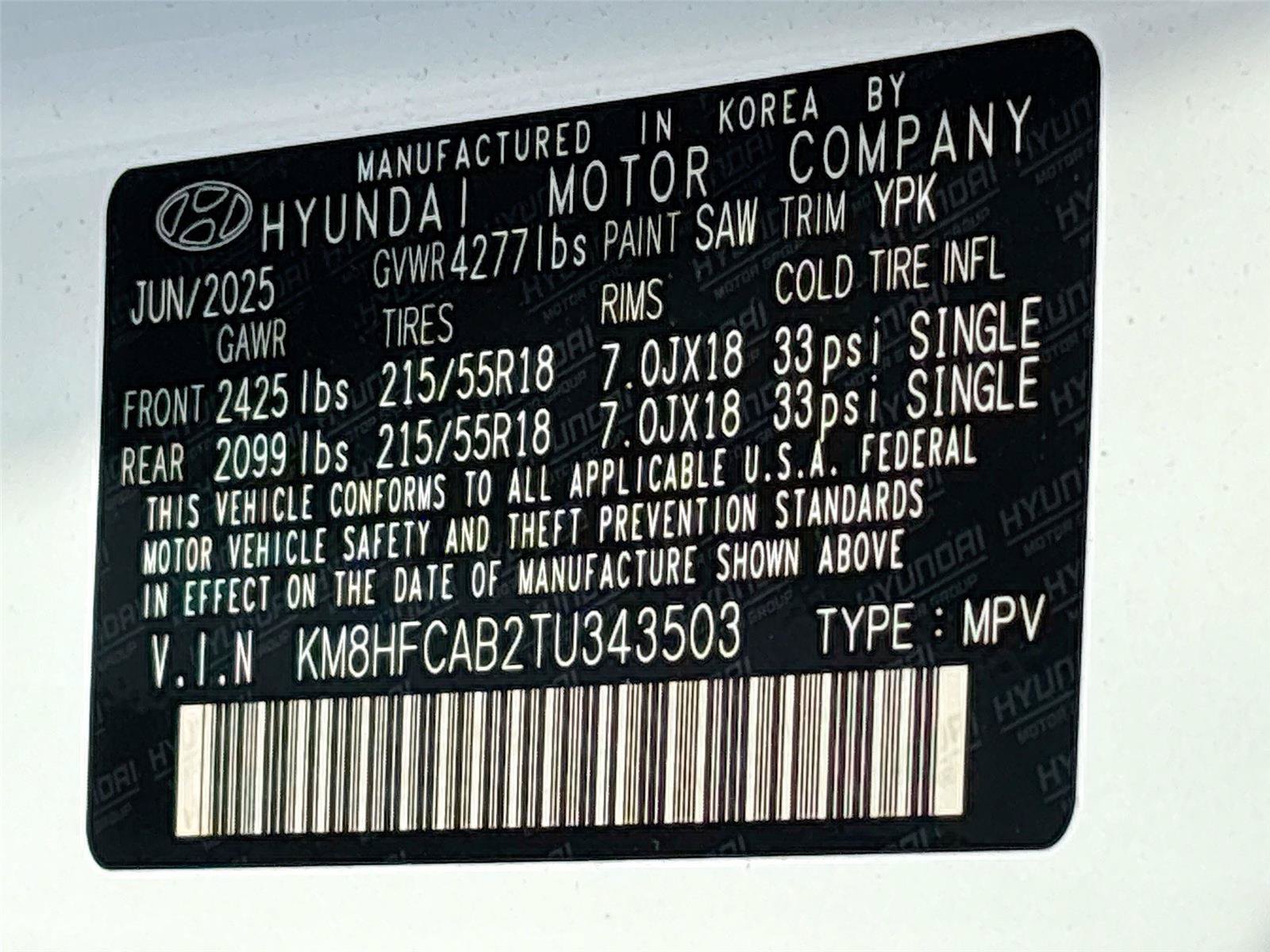 Certified 2026 Hyundai Kona SEL Sport AWD/4WD image 22