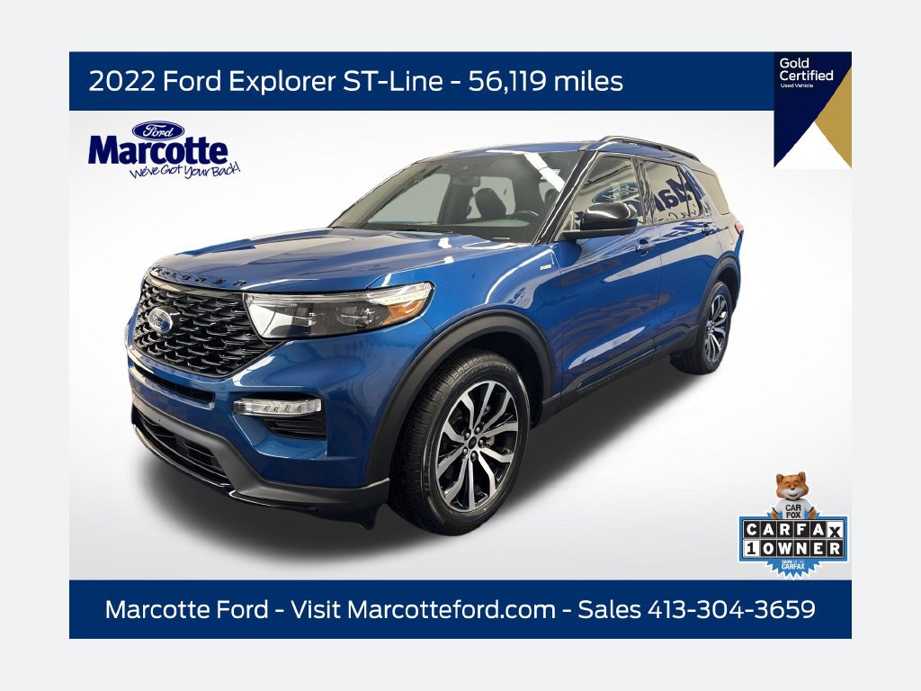 Certified 2022 Ford Explorer ST-Line