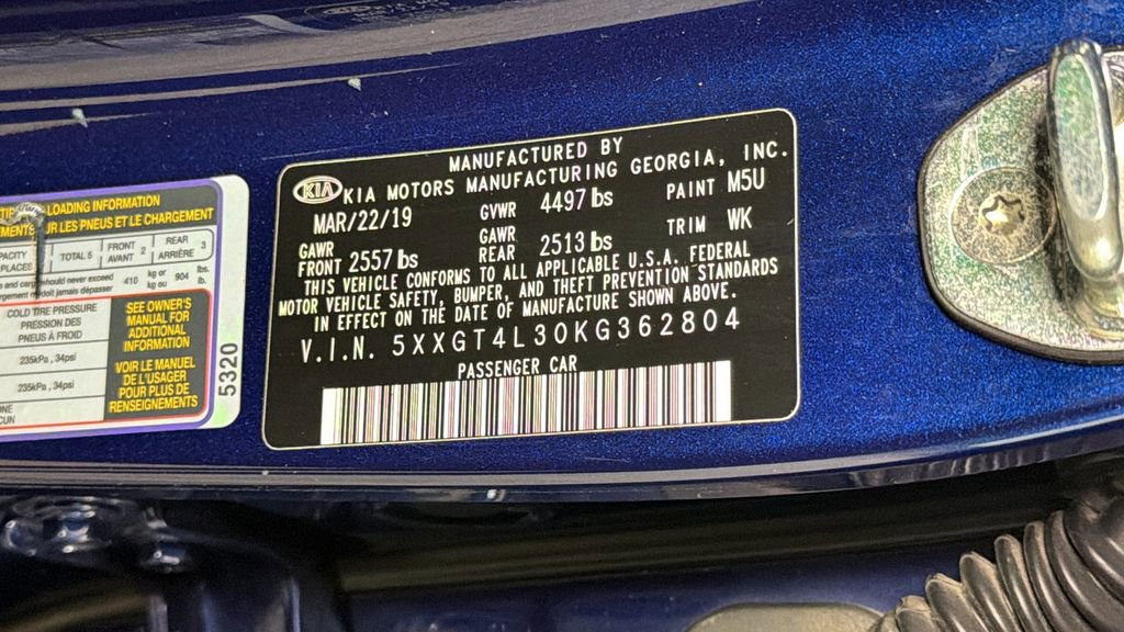 Used 2019 Kia Optima S w/ S Panoramic Sunroof Package image 31