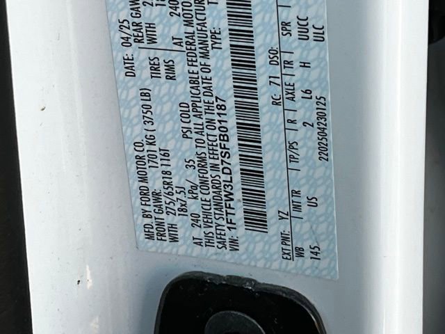 Used 2025 Ford F150 XLT w/ Equipment Group 301A Standard image 29