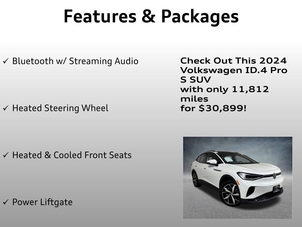 Used 2024 Volkswagen ID.4 Pro S AWD/4WD image 8