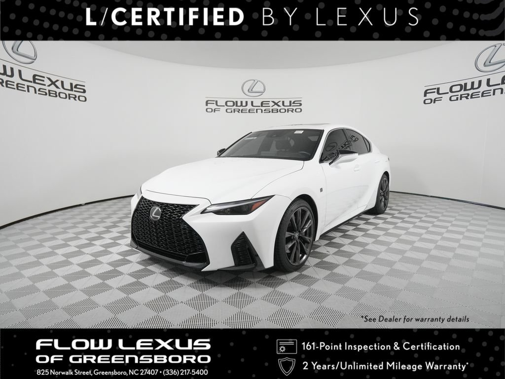 Certified 2025 Lexus IS 350 F Sport RWD image 1