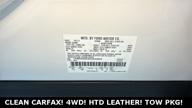 Used 2017 Ford Explorer XLT w/ Equipment Group 202A image 33