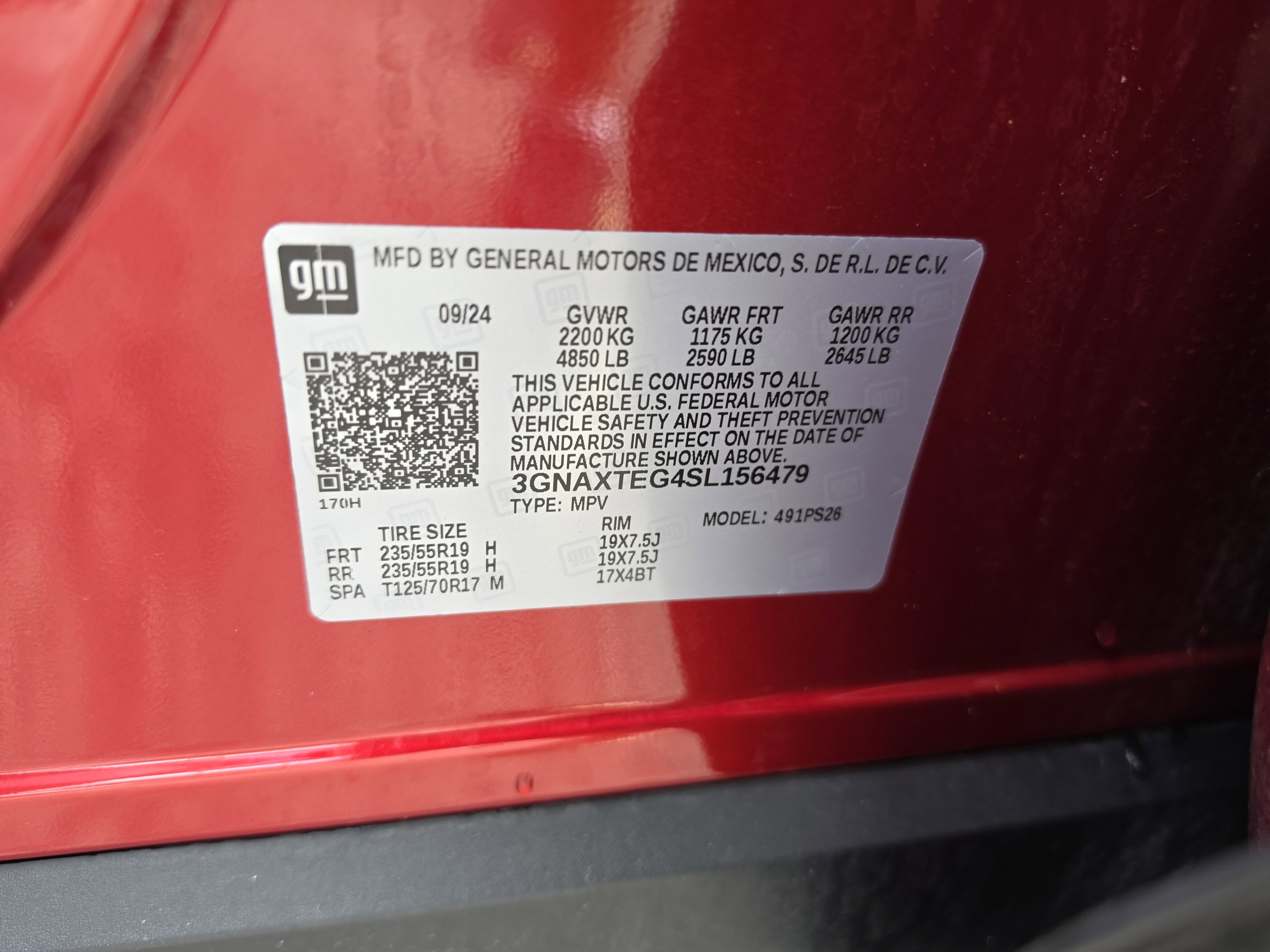 Used 2025 Chevrolet Equinox RS w/ Safety and Technology Package AWD/4WD image 41