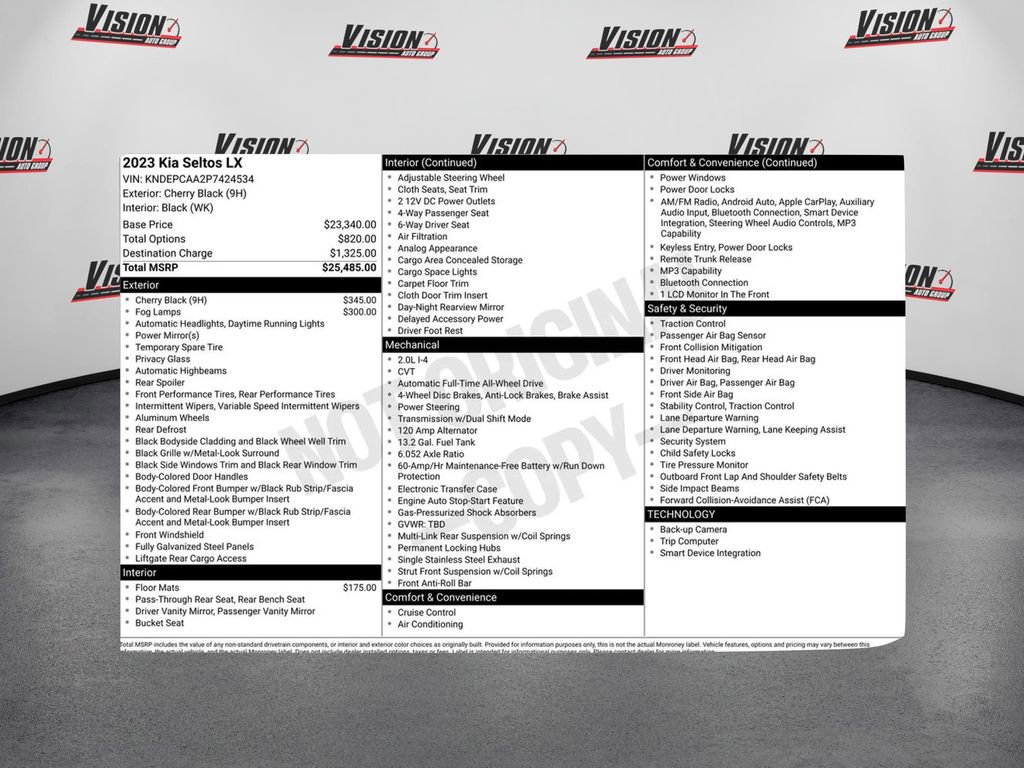 Certified 2023 Kia Seltos LX image 33