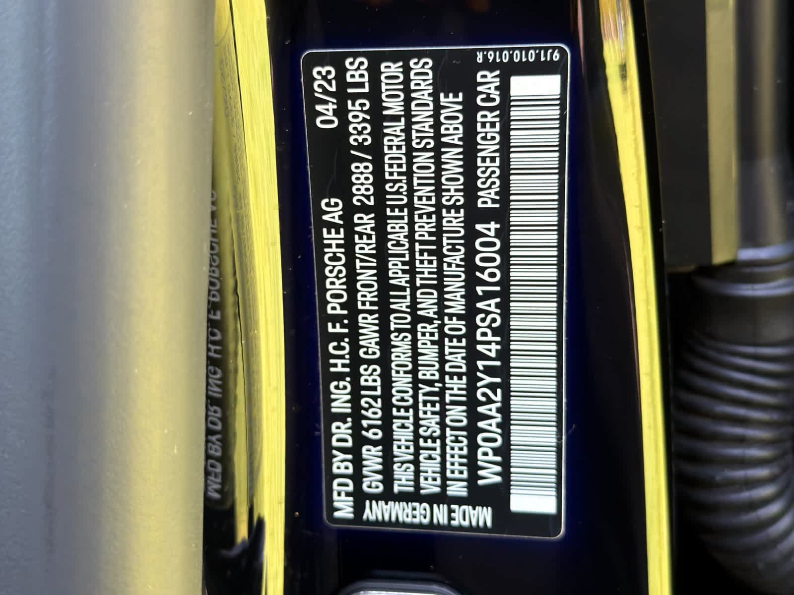 Certified 2023 Porsche Taycan RWD image 31