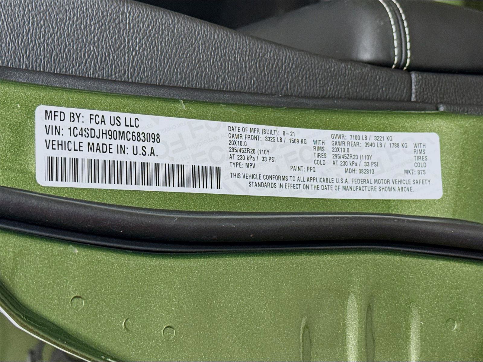 Used 2021 Dodge Durango SRT Hellcat w/ Technology Group image 12