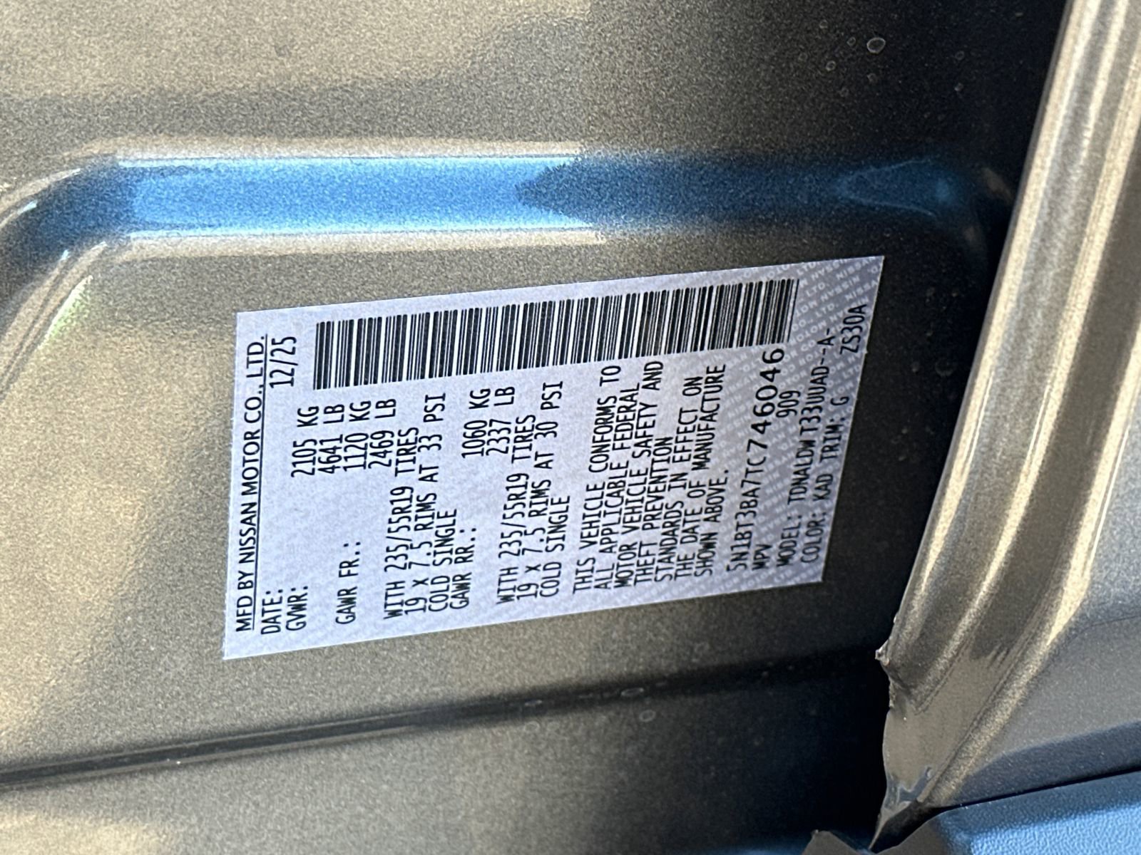 New 2026 Nissan Rogue SV image 34