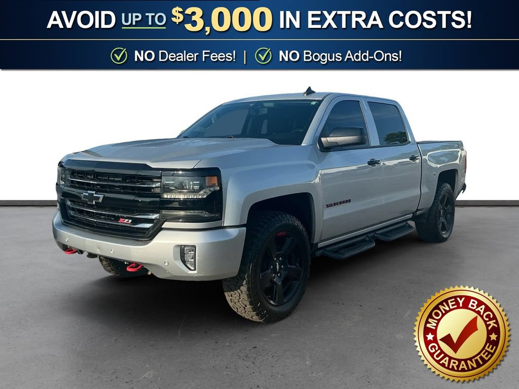 Used 2018 Chevrolet Silverado 1500 LTZ Z71 w/ Redline Edition AWD/4WD 360° Tour