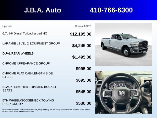 Used 2021 RAM 3500 Laramie AWD/4WD image 5
