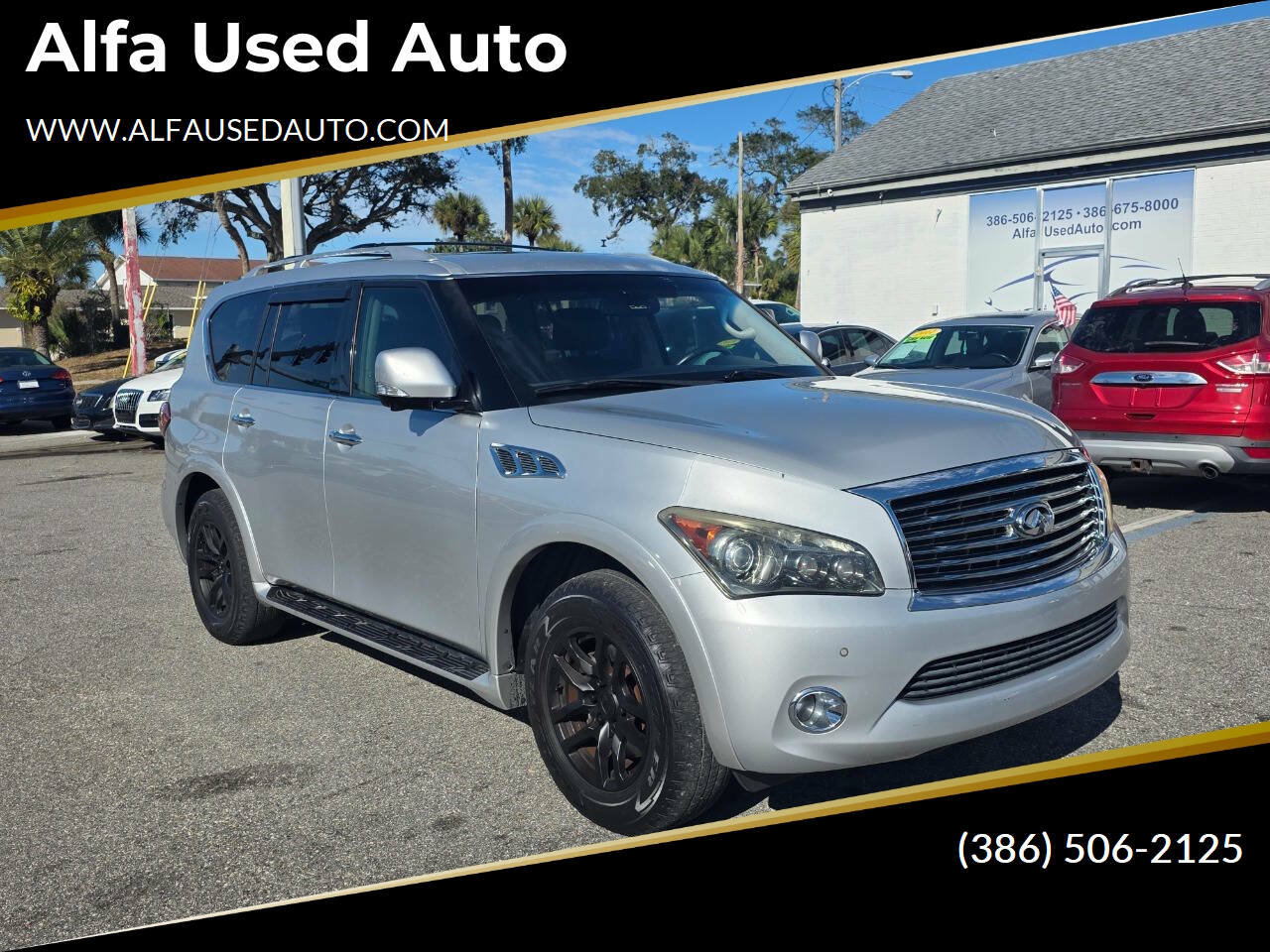 Used 2012 INFINITI QX56 2WD w/ Theater Pkg
