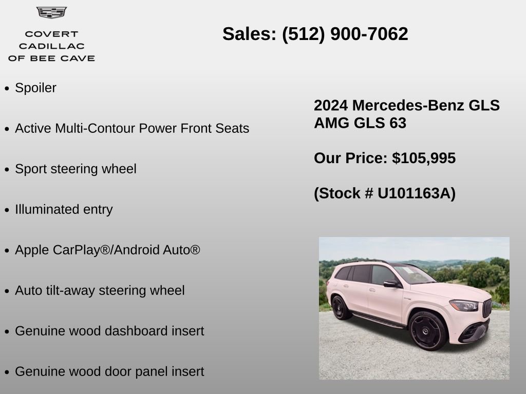 Used 2024 Mercedes-Benz GLS 63 AMG 4MATIC image 12