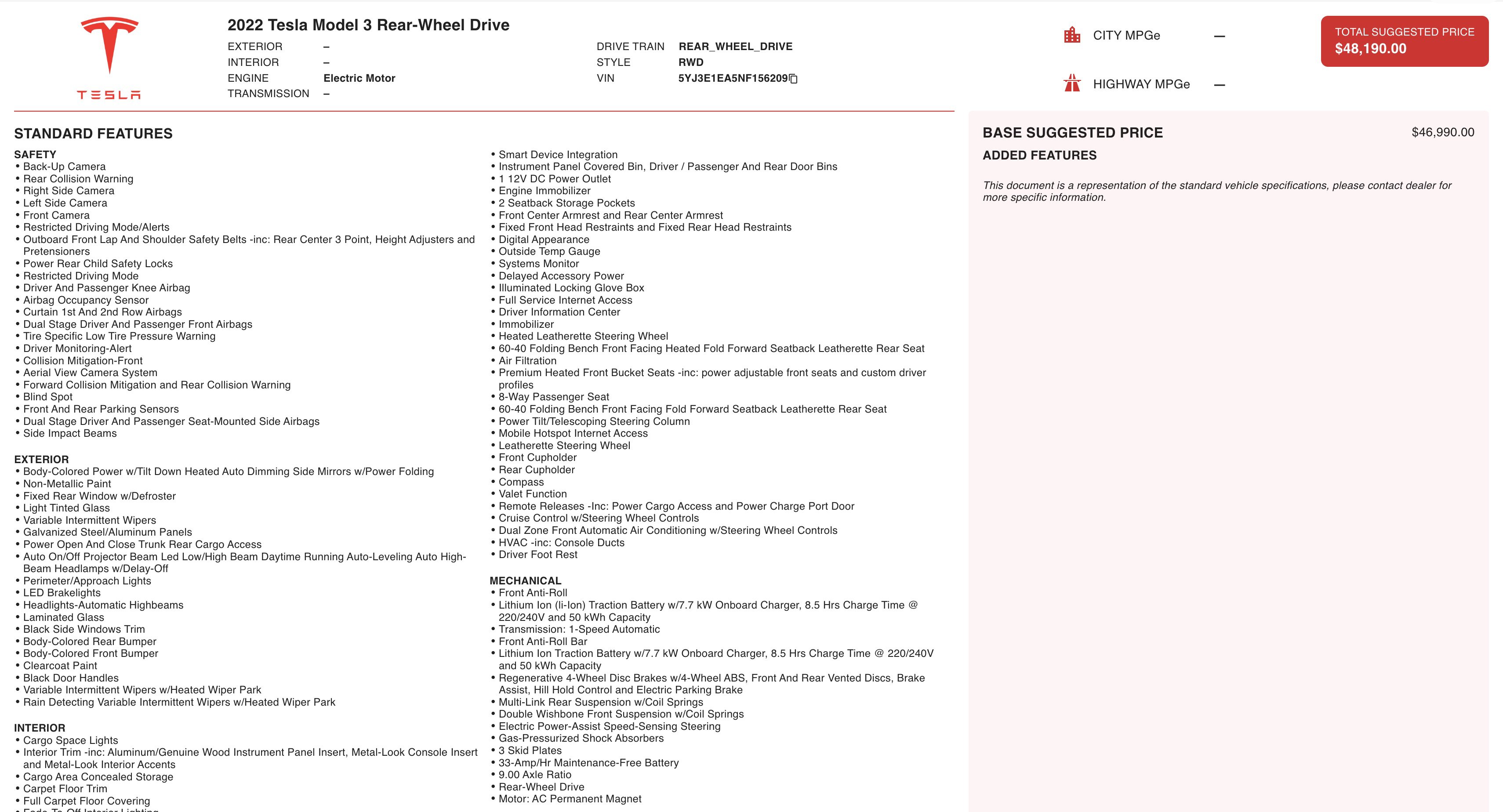 Used 2022 Tesla Model 3 image 3