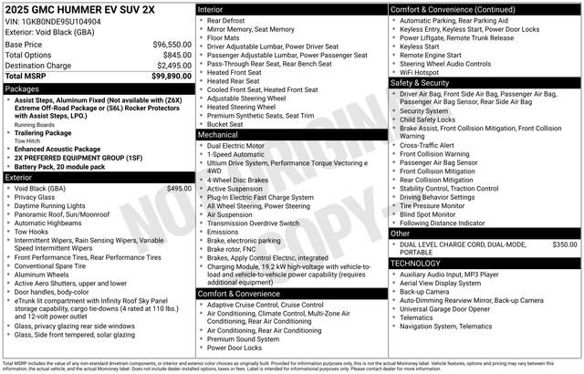 Used 2025 GMC Hummer EV 2X image 50