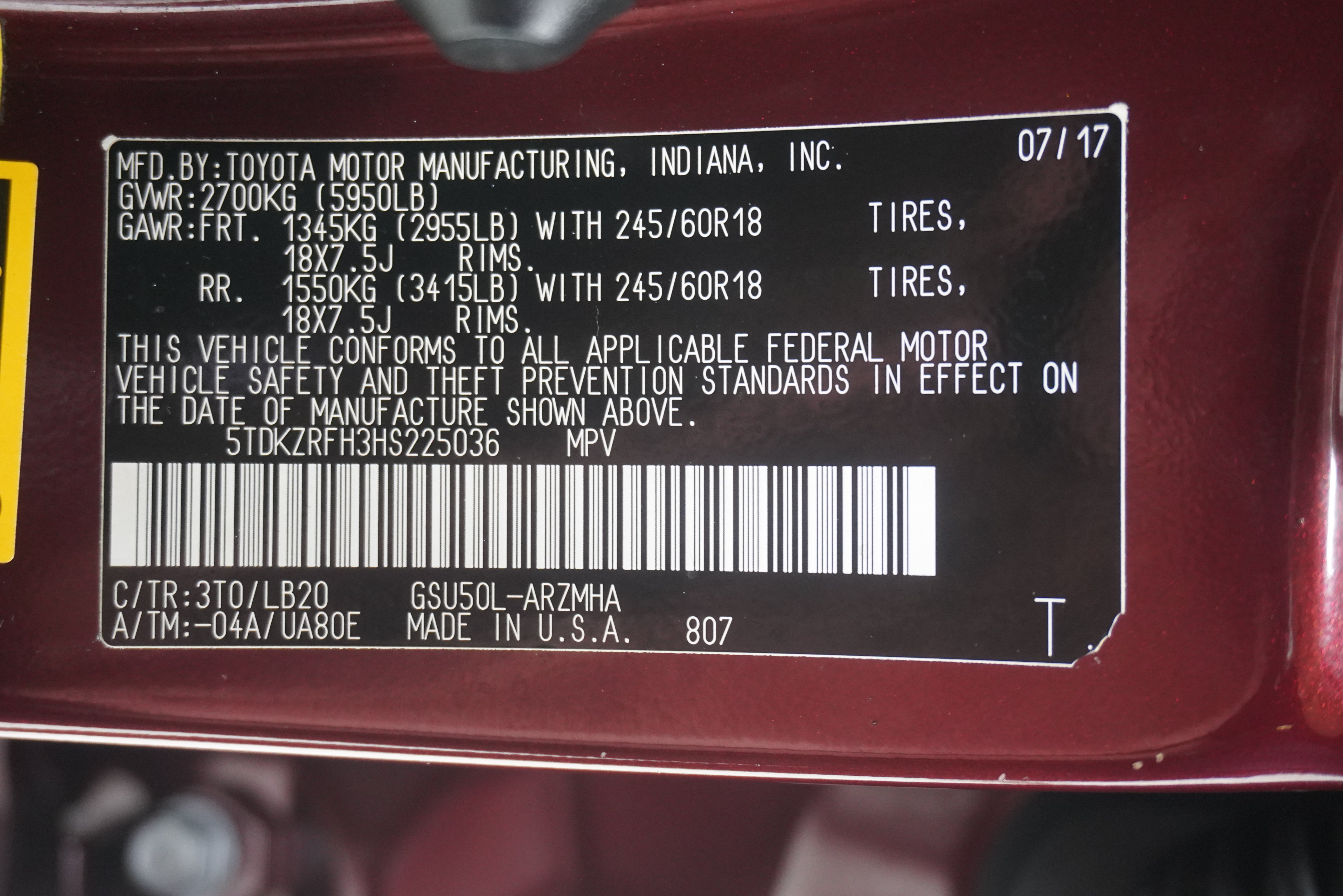Used 2017 Toyota Highlander XLE FWD image 33