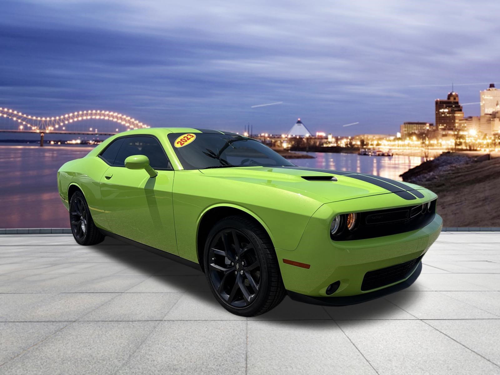 Used 2023 Dodge Challenger SXT w/ Blacktop Package RWD image 4