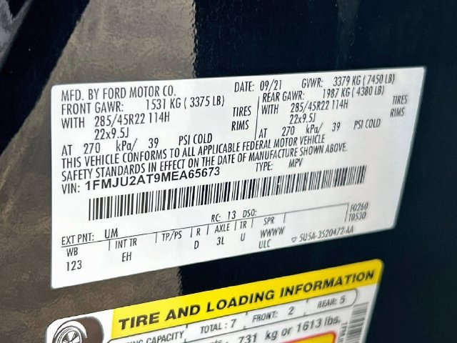 Certified 2021 Ford Expedition Limited AWD/4WD image 37