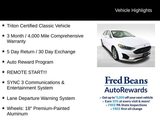 Used 2019 Ford Fusion SEL image 4