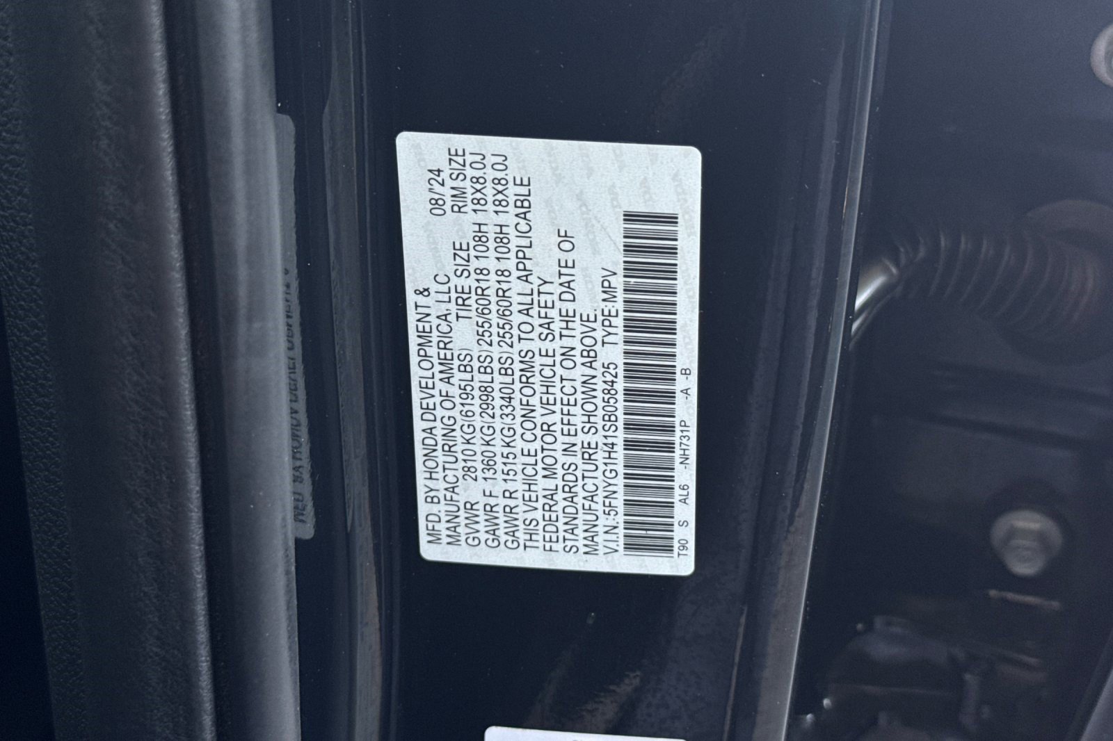 Certified 2025 Honda Pilot EX-L image 20