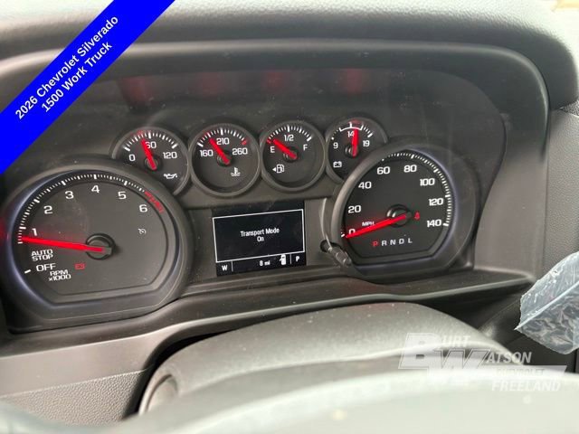 New 2026 Chevrolet Silverado 1500 W/T w/ WT Value Package RWD image 16