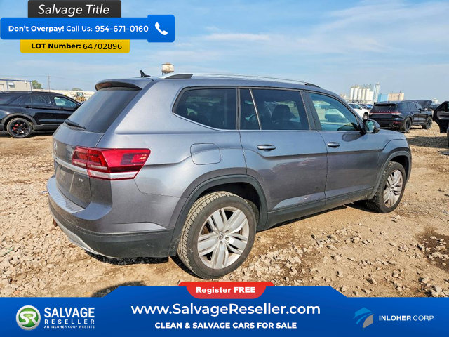 Used 2019 Volkswagen Atlas SE w/ Towing Package FWD image 4