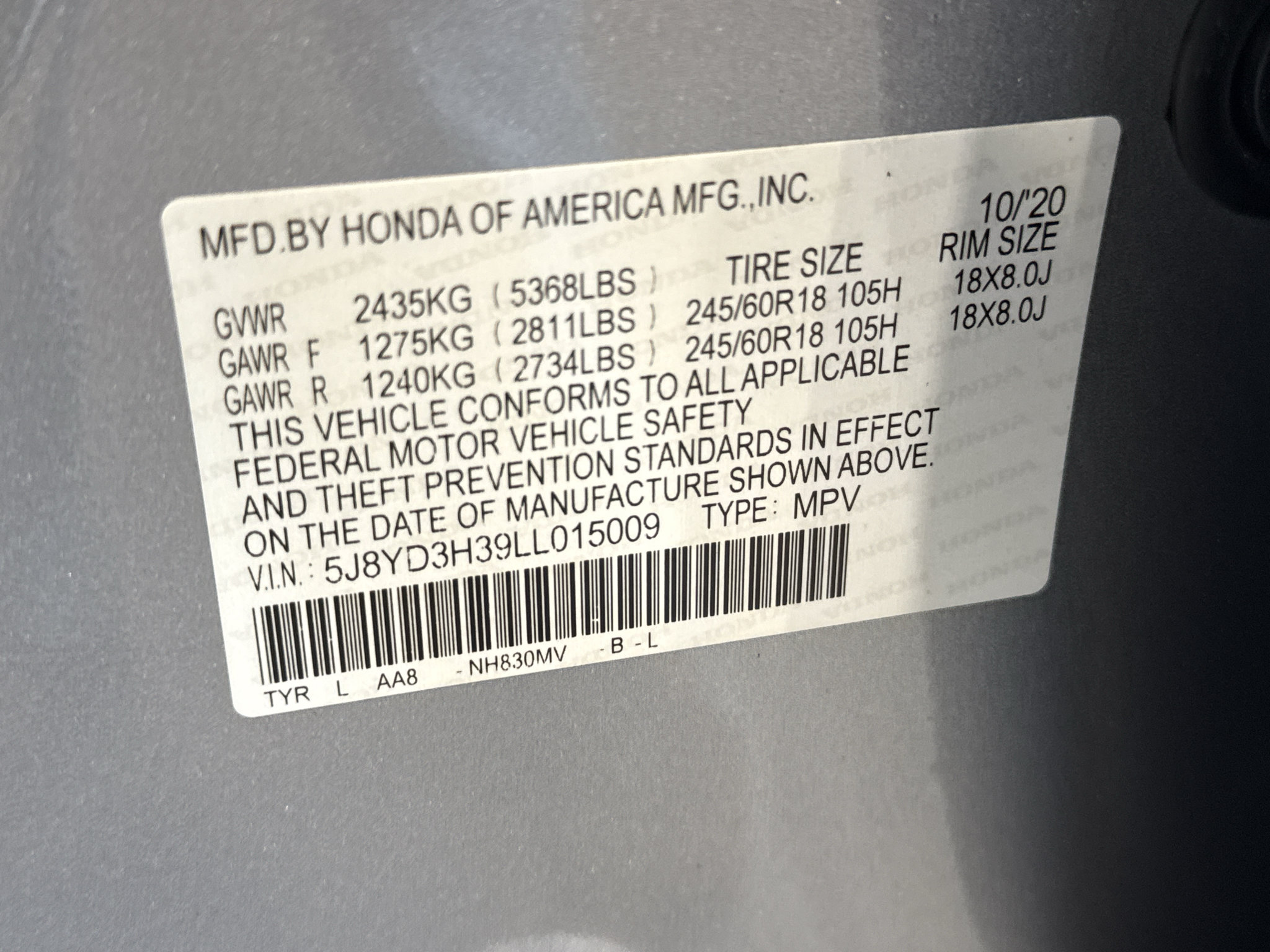 Used 2020 Acura MDX FWD image 40