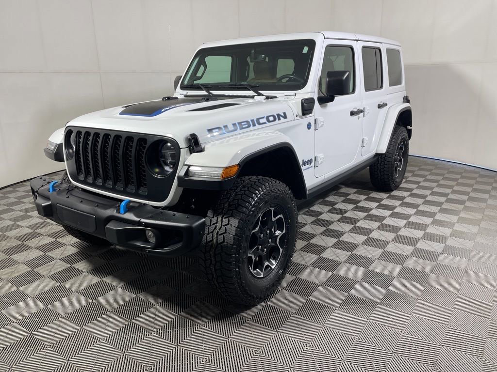 Used 2023 Jeep Wrangler Unlimited Rubicon 4xe w/ Steel Bumper Group image 4