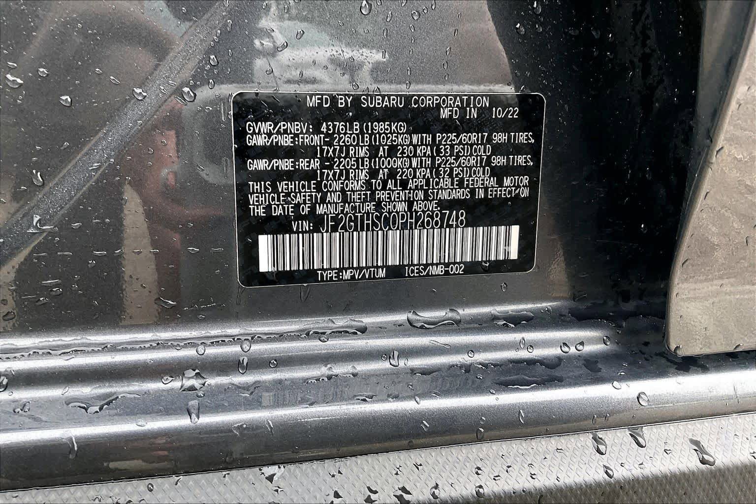 Used 2023 Subaru Crosstrek 2.5i Sport w/ Popular Package #3 AWD/4WD image 35