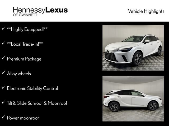 Used 2023 Lexus RX 350 Premium w/ Accessory Package (Z1) image 11
