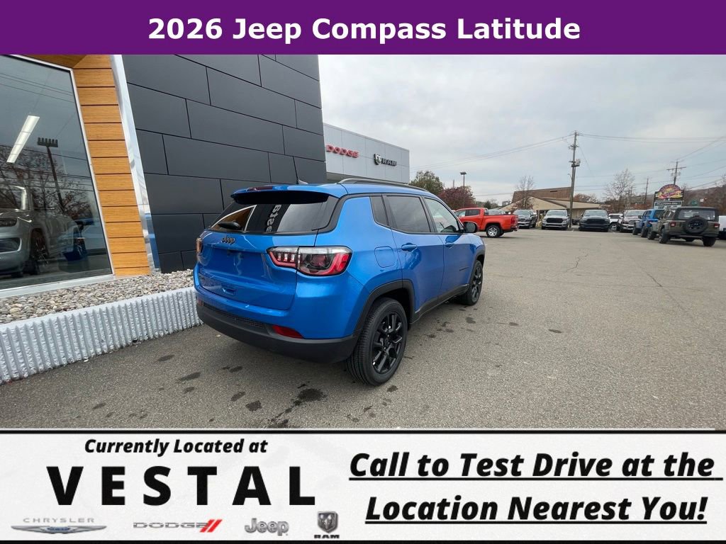 New 2026 Jeep Compass Latitude w/ Quick Order Package 29K image 5