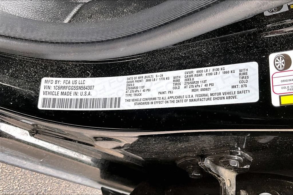Used 2025 RAM 1500 Tradesman AWD/4WD image 20