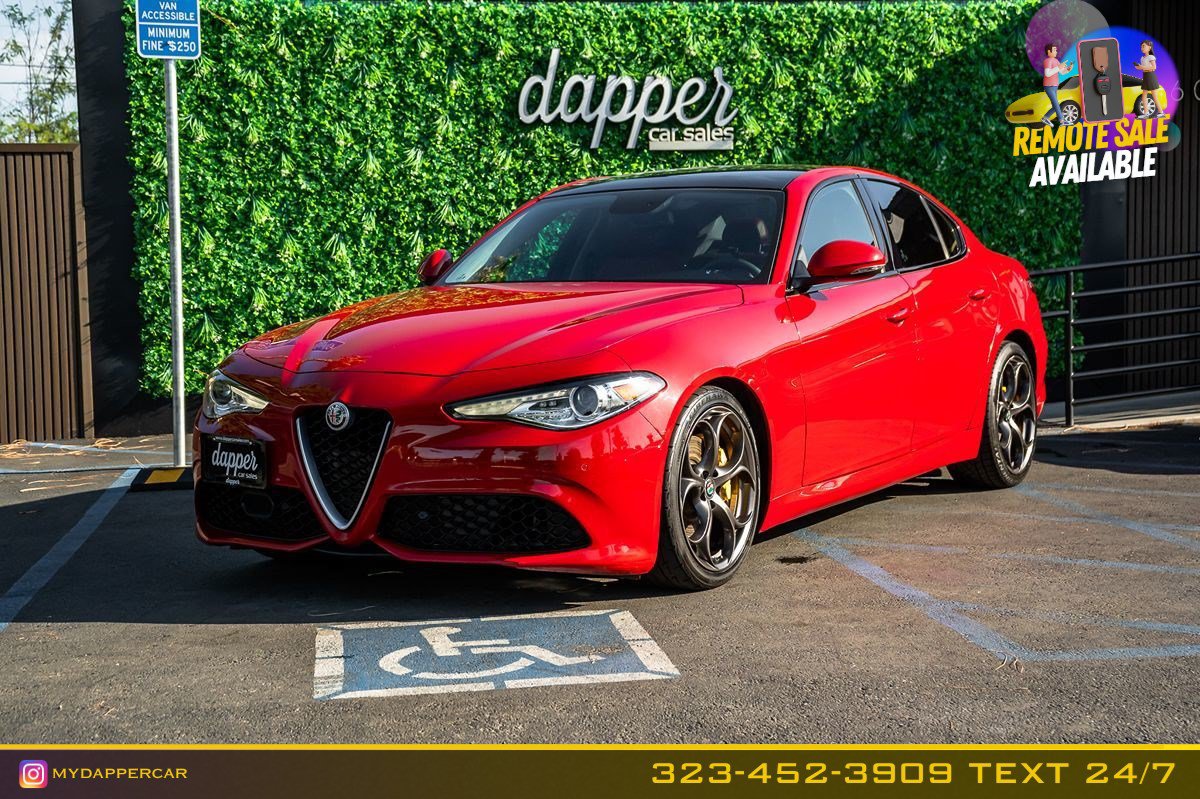 Used 2018 Alfa Romeo Giulia Ti Sport w/ Quick Order Package 22U Sport