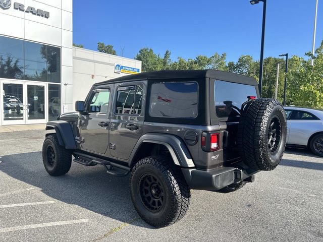 Used 2018 Jeep Wrangler Unlimited Sport S AWD/4WD image 5