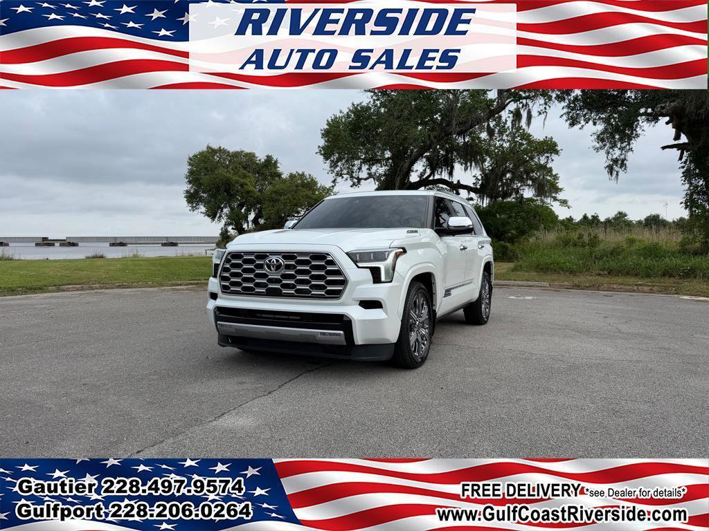 Used 2025 Toyota Sequoia Capstone AWD/4WD image 1