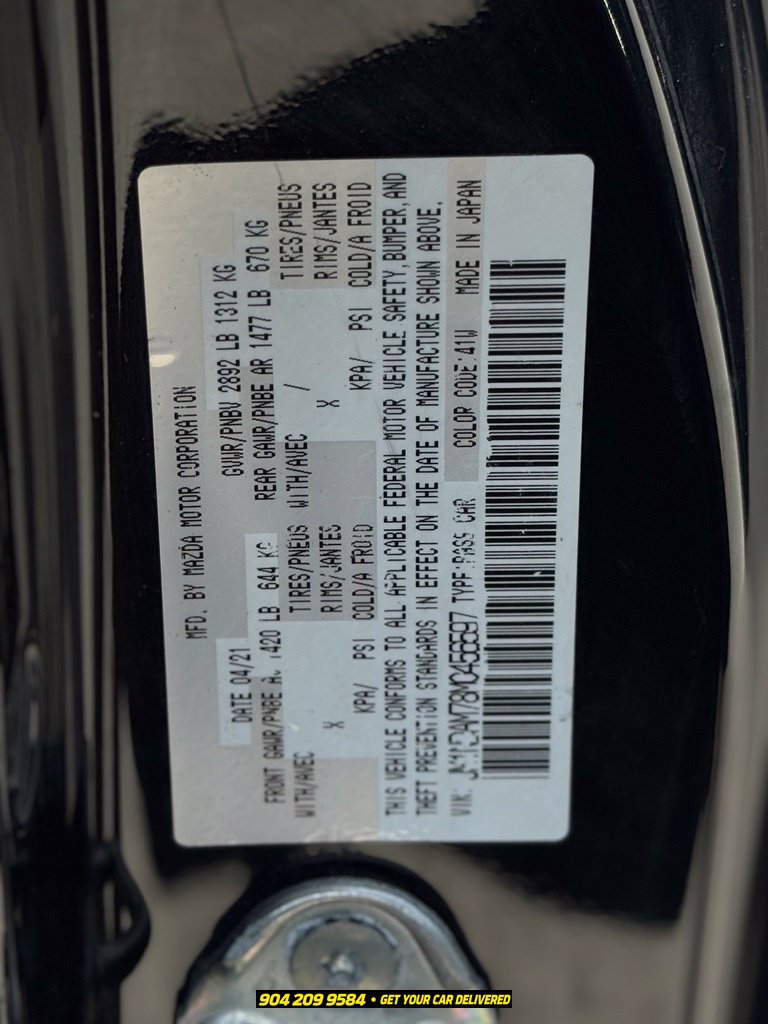 Used 2021 MAZDA MX-5 Miata RF Grand Touring RWD image 15